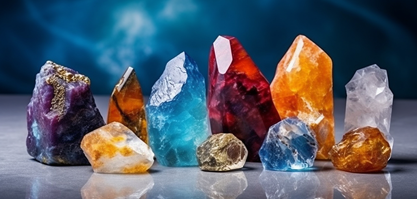 Chakracolors and crystals